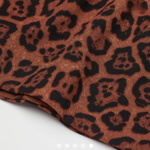 H & M Leopard Print A-Line Dress - *NEW* - Picture 3 of 6